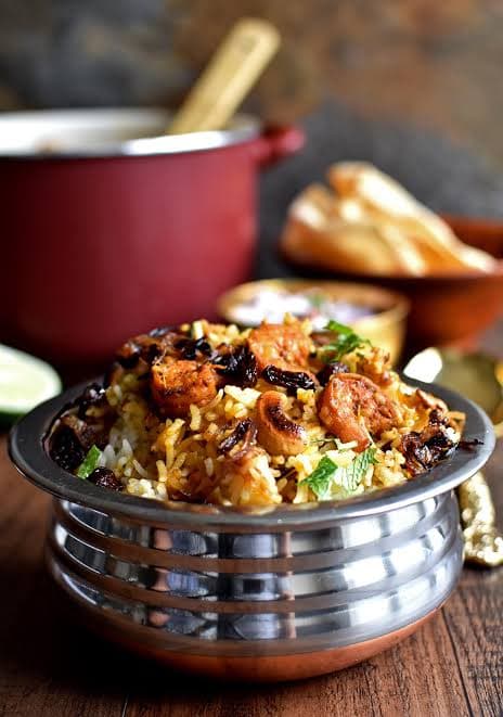Prawns Biriyani